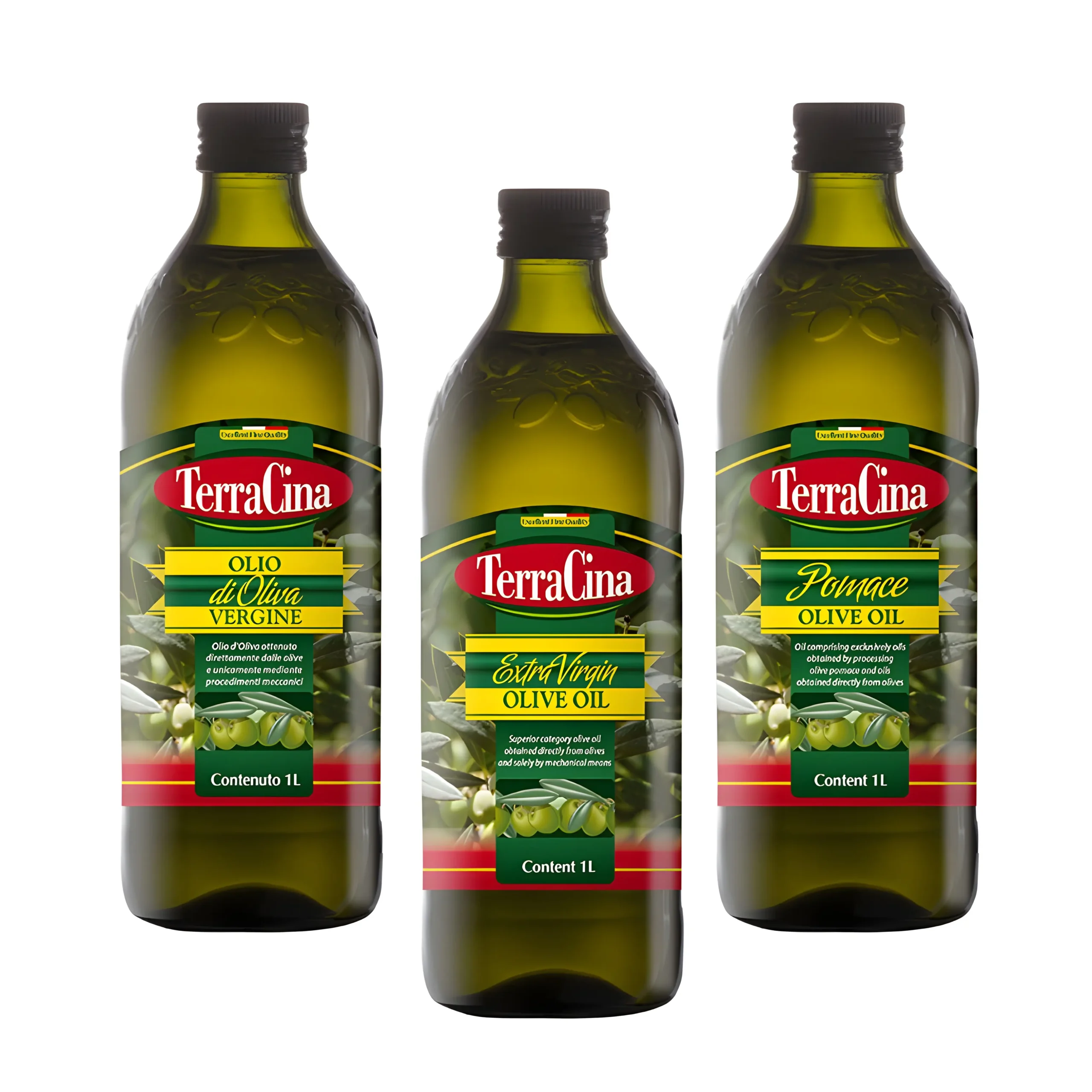 Terracina 1LT - EVOO - Pomace - Olive